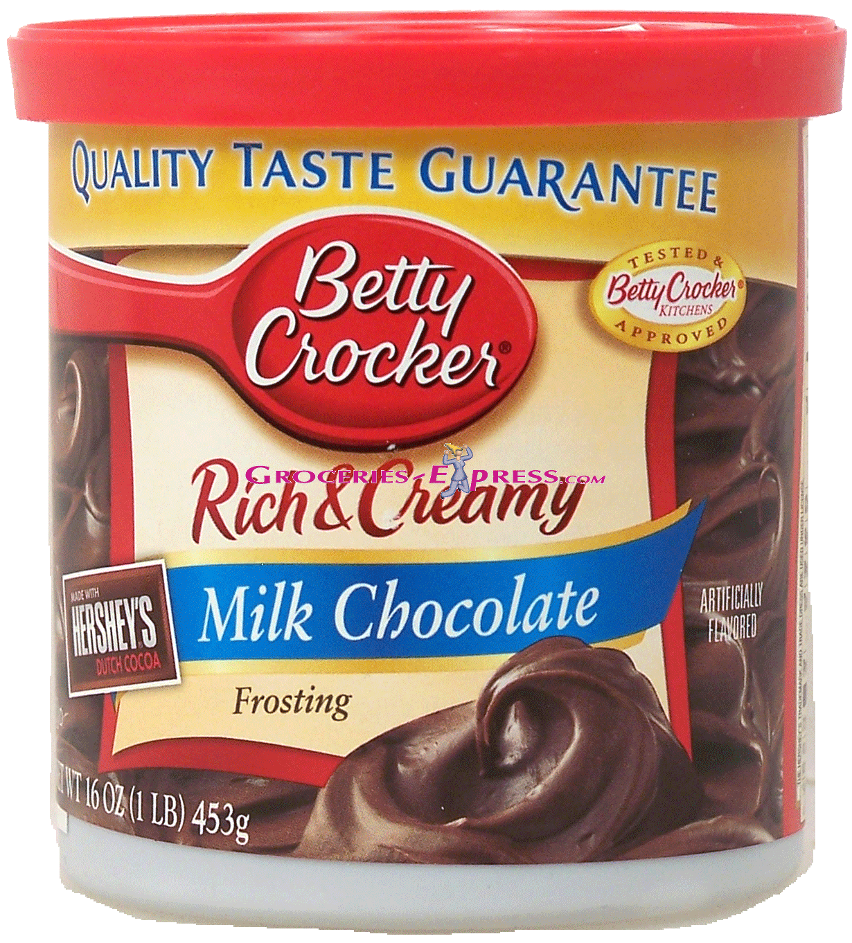 Betty Crocker Rich & Creamy milk chocolate frosting real butter added Full-Size Picture